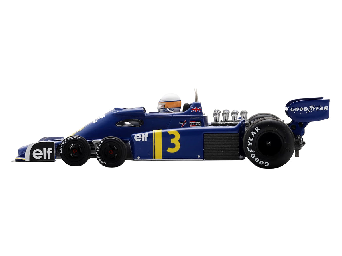 Tyrrell P34 #3 Jody Scheckter Formula One F1 'Dutch GP' (1976) with Driver 1/43 Model Car by Spark