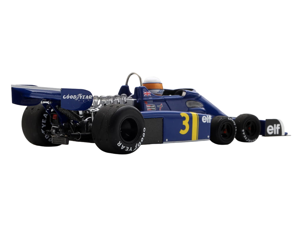 Tyrrell P34 #3 Jody Scheckter Formula One F1 'Dutch GP' (1976) with Driver 1/43 Model Car by Spark