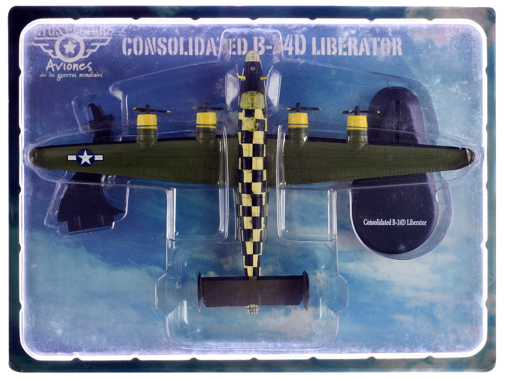 Consolidated B-24D Liberator Aircraft 'You Cawn't Miss It 448th Bombardment Group 8th Air Force' (1944) British Royal Air Force 1/144 Diecast Model Airplane by Mitos Del Aire