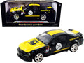 2008 Ford Shelby Mustang #08 'Terlingua' Black and Yellow 'Shelby Collectibles Legend' Series 1/18 Diecast Model Car by Shelby Collectibles