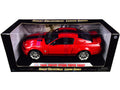 2008 Ford Shelby Mustang GT500 Super Snake Red with Black Stripes 'Shelby Collectibles Legend' Series 1/18 Diecast Model Car by Shelby Collectibles