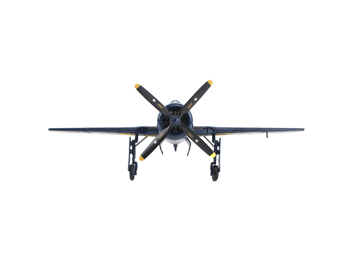 Grumman F8F Bearcat Fighter Aircraft 'Blue Angels #2' (1946) United States Navy 'SkyMax Models' Series 1/72 Diecast Model by Hobby Master