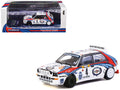 Lancia Delta HF Integrale #4 Didier Auriol - Bernard Occelli 'Martini Racing' Winner 'Monte Carlo Rally' (1992) 'Hobby64' Series 1/64 Diecast Model Car by Tarmac Works