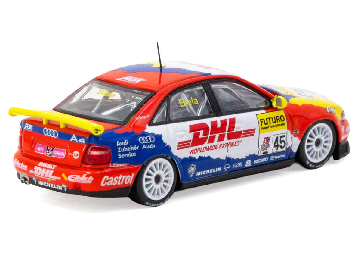 Audi A4 Quattro #45 Frank Biela 'Super Tourenwagen Cup' (1998) 'Hobby64' Series 1/64 Diecast Model Car by Tarmac Works