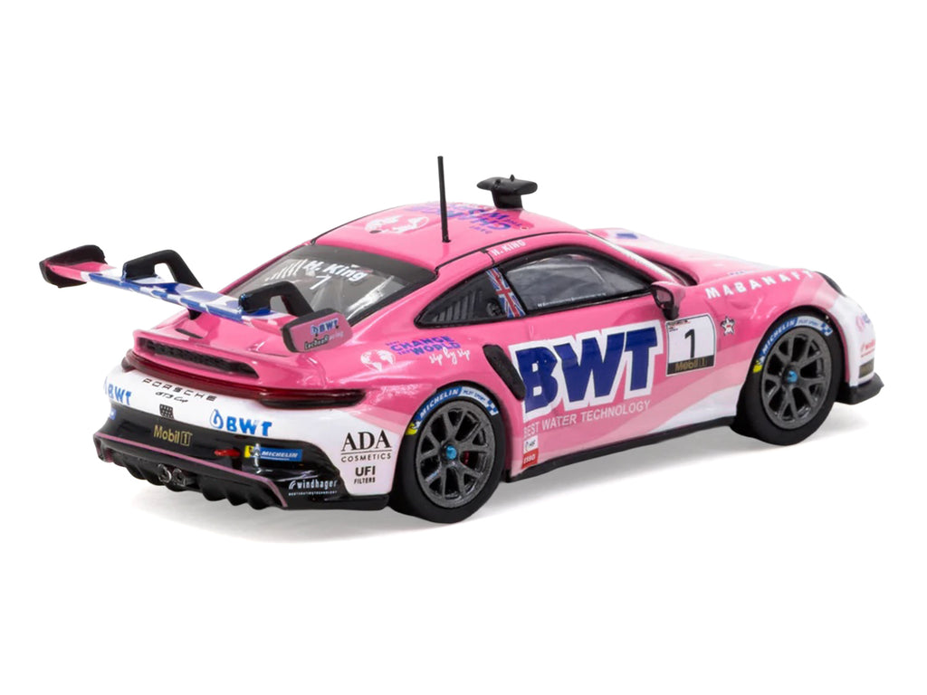 Porsche 911 GT3 Cup (992) #1 Harry King 'Porsche Mobil 1 Supercup' (2024) 'Hobby64' Series 1/64 Diecast Model Car by Tarmac Works