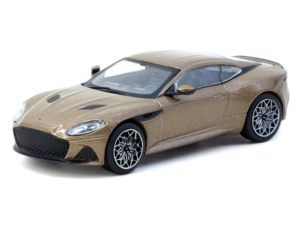Aston Martin DBS Superleggera Brown Metallic 'Global64' Series 1/64 Diecast Model Car by Tarmac Works
