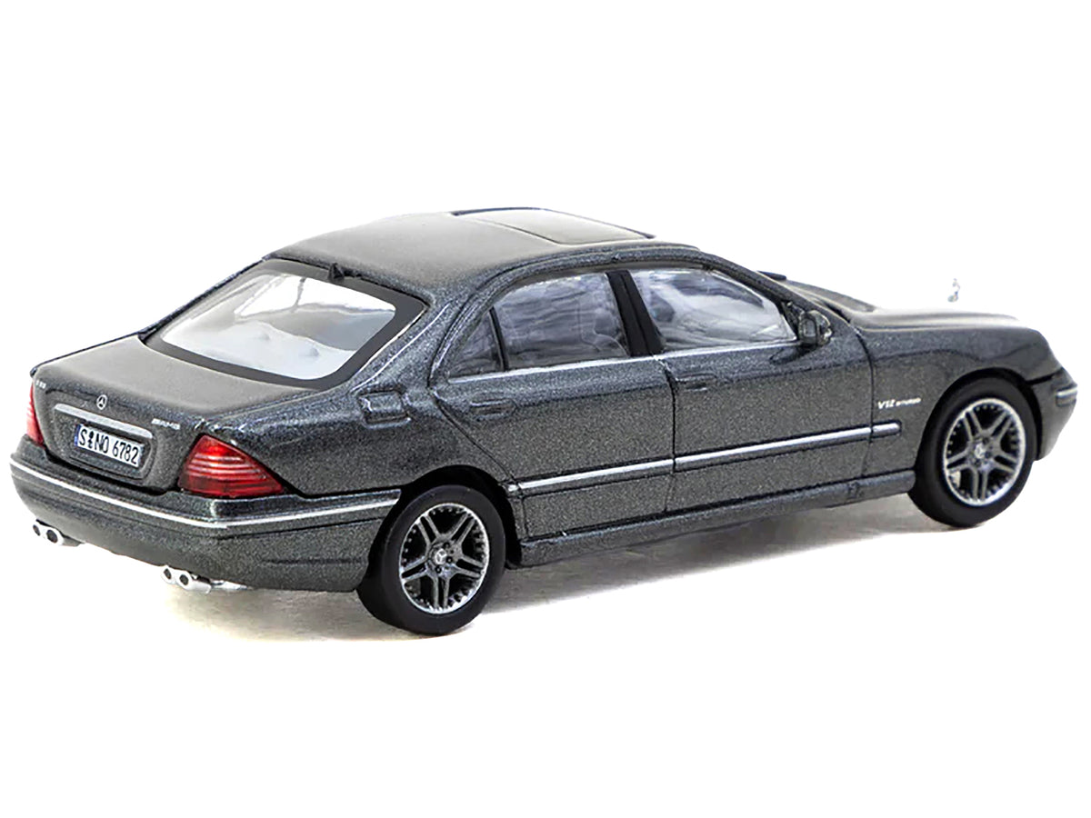 Mercedes-Benz S 65 AMG Tectite Gray Metallic 'Global64' Series 1/64 Diecast Model by Tarmac Works