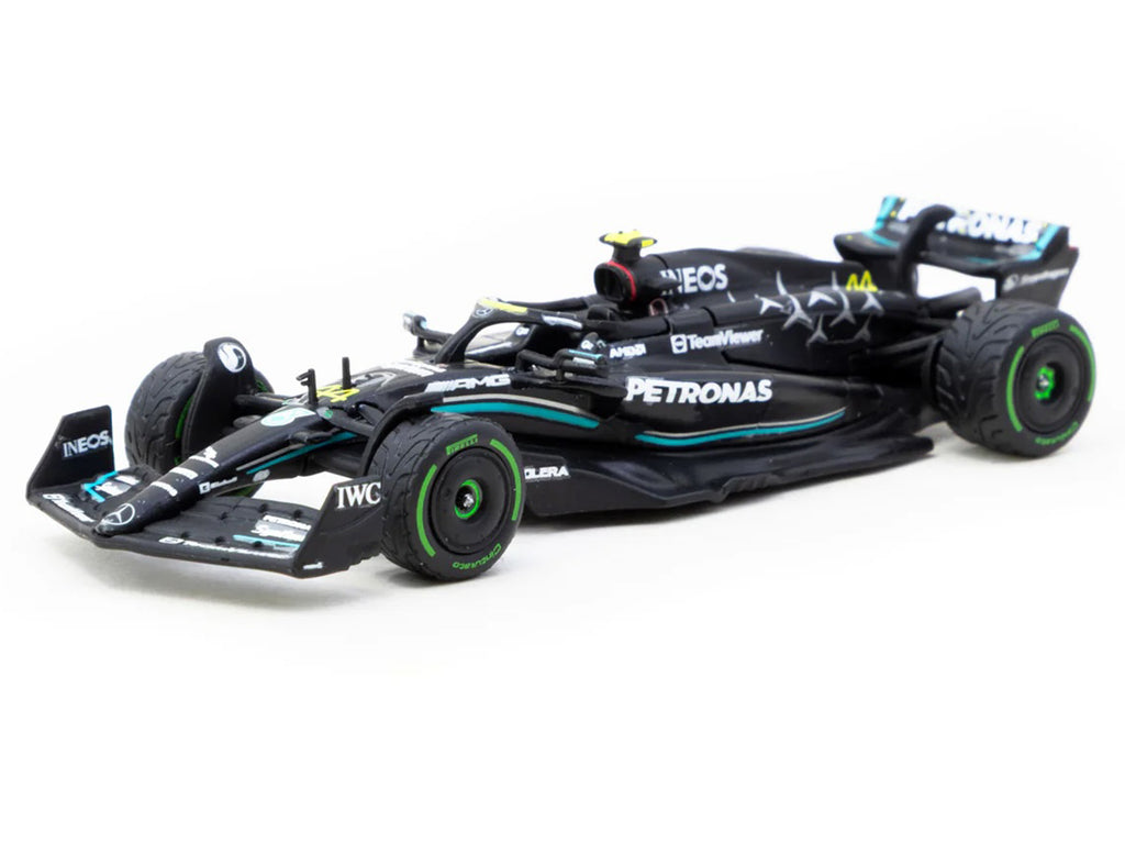 Mercedes-AMG F1 W14 E Performance #44 Lewis Hamilton Formula One F1 'Monaco GP' (2023) 'Global64' Series 1/64 Diecast Model by Tarmac Works