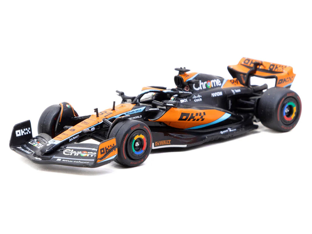 McLaren MCL60 #81 Oscar Piastri Formula One F1 'Australian GP' (2023) 'Global64' Series 1/64 Diecast Model Car by Tarmac Works