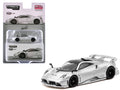Pagani Imola Matt Silver Metallic with Black Top 'Global64' Series 1/64 Diecast Model Car by Tarmac Works