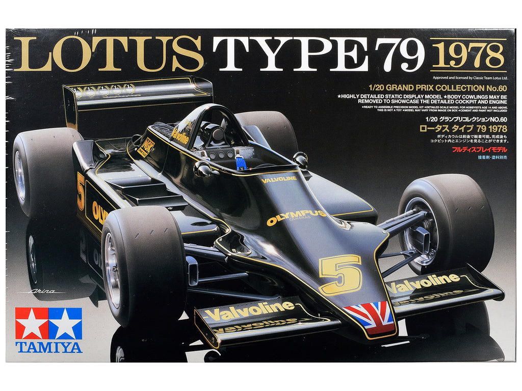 Model Kit 1978 Lotus Type 79 'Grand Prix Collection' 1/20 Scale Model by Tamiya