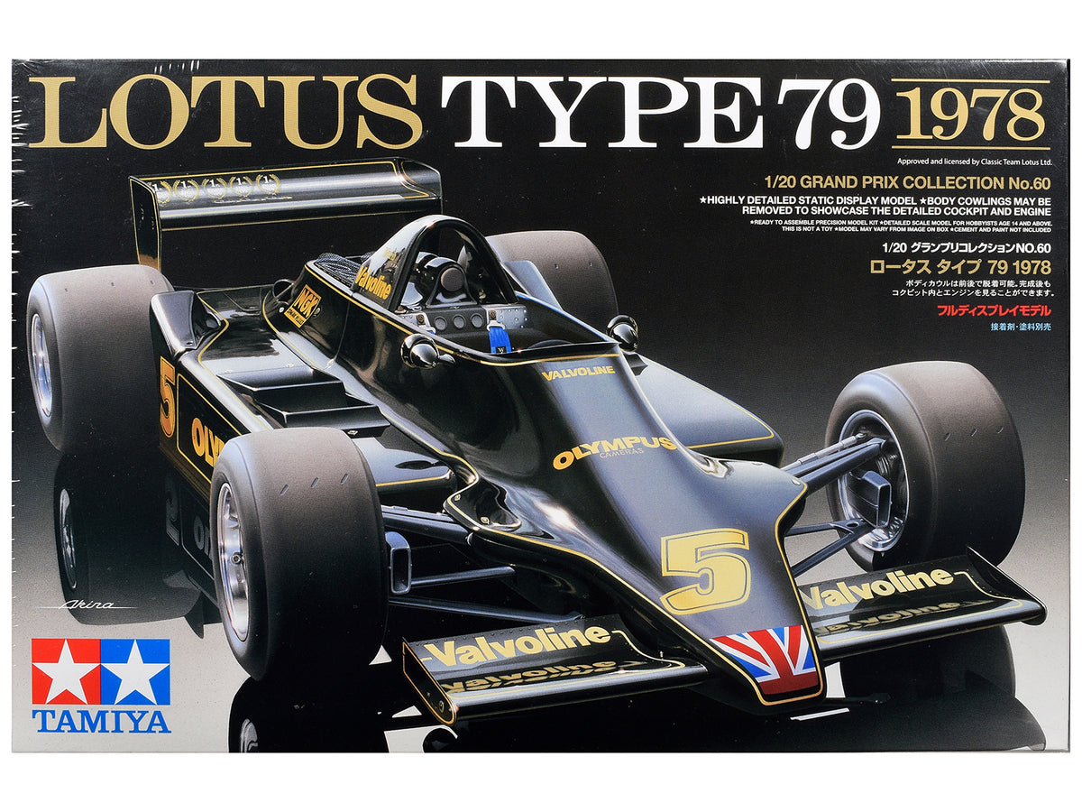 Model Kit 1978 Lotus Type 79 'Grand Prix Collection' 1/20 Scale Model by Tamiya