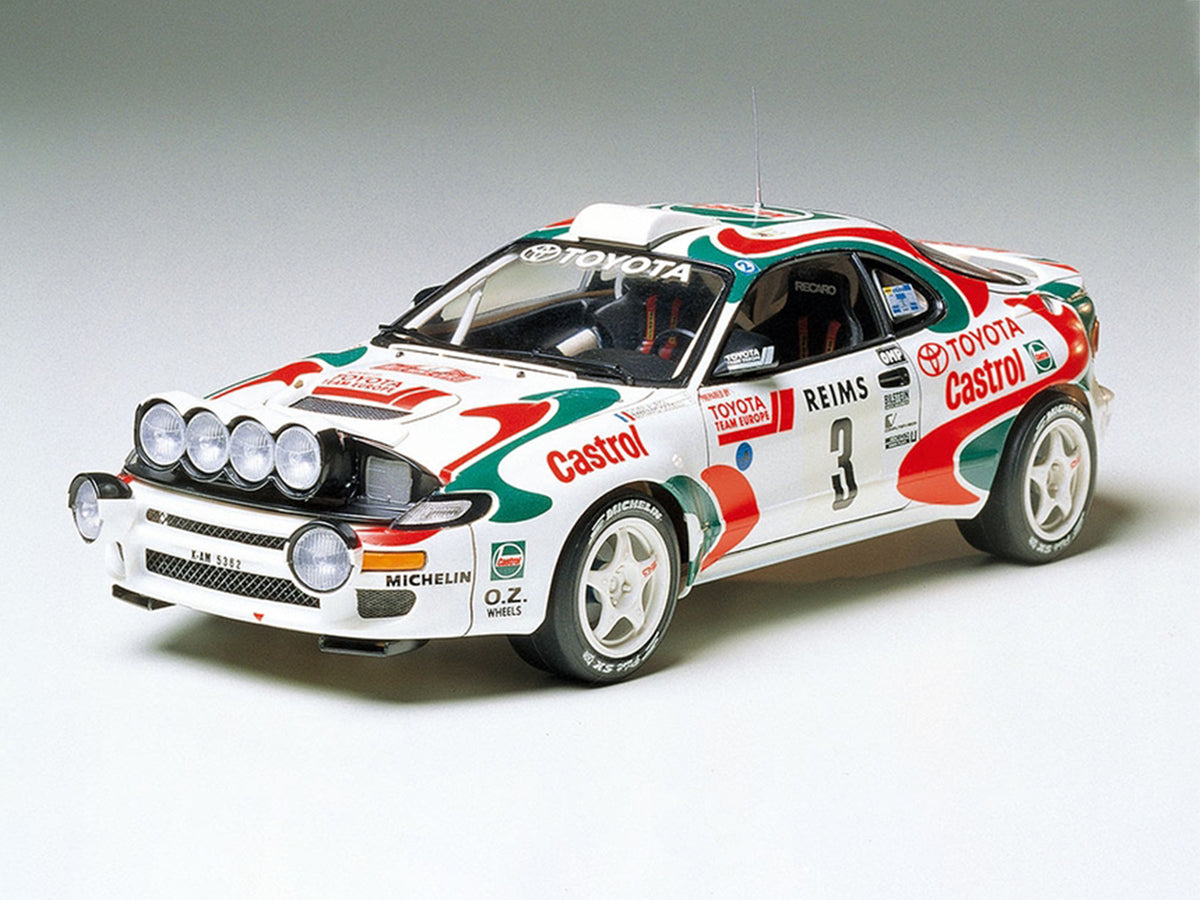 Model Kit Toyota Celica GT-Four (Castrol Celica) #3 Winner 'Monte-Carlo Rally' (1993) 1/24 Scale Model by Tamiya
