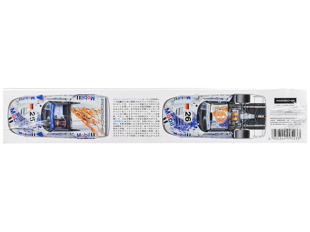 Model Kit Porsche 911 GT1 '24 Hours of Le Mans' (1996) 1/24 Scale Model by Tamiya