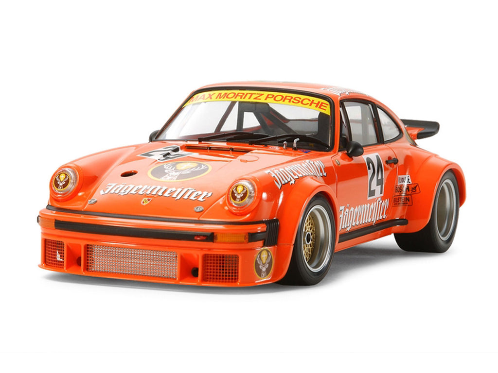 Model Kit Porsche Turbo RSR Type 934 'Jagermeister' 1/24 Scale Model by Tamiya