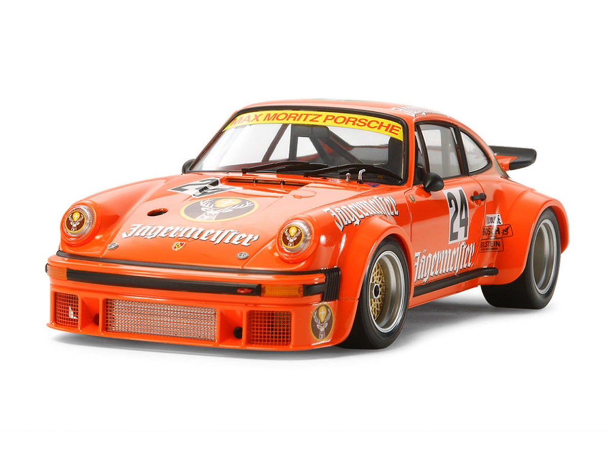 Model Kit Porsche Turbo RSR Type 934 'Jagermeister' 1/24 Scale Model by Tamiya