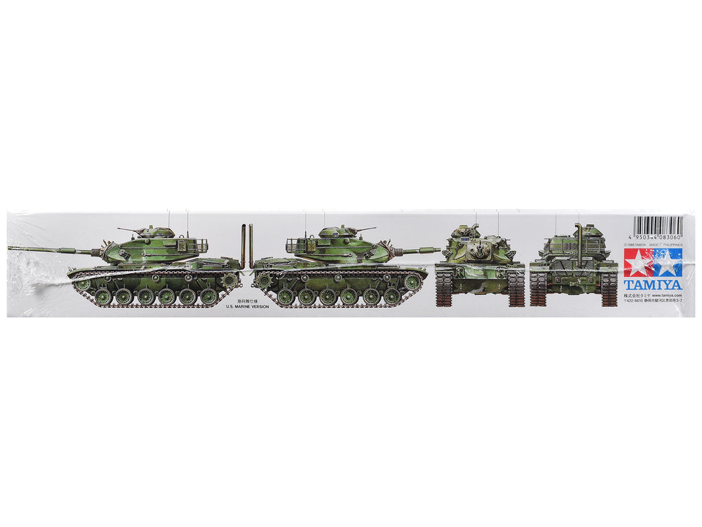 Model Kit US M60A3 105mm Gun Tank 'US Army' 1/35 Scale Model by Tamiya