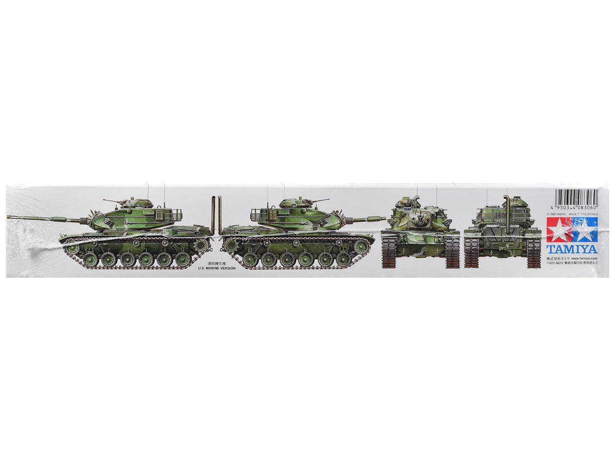 Model Kit US M60A3 105mm Gun Tank 'US Army' 1/35 Scale Model by Tamiya