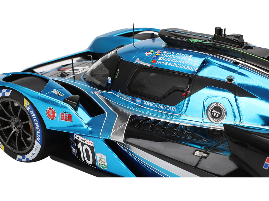 Acura ARX-06 GTP #10 Filipe Albuquerque - Marcus Ericsson - Brendon Hartley - Ricky Taylor 'Wayne Taylor Racing with Andretti' IMSA '24 Hours of Daytona' (2024) 1/18 Model Car by Top Speed