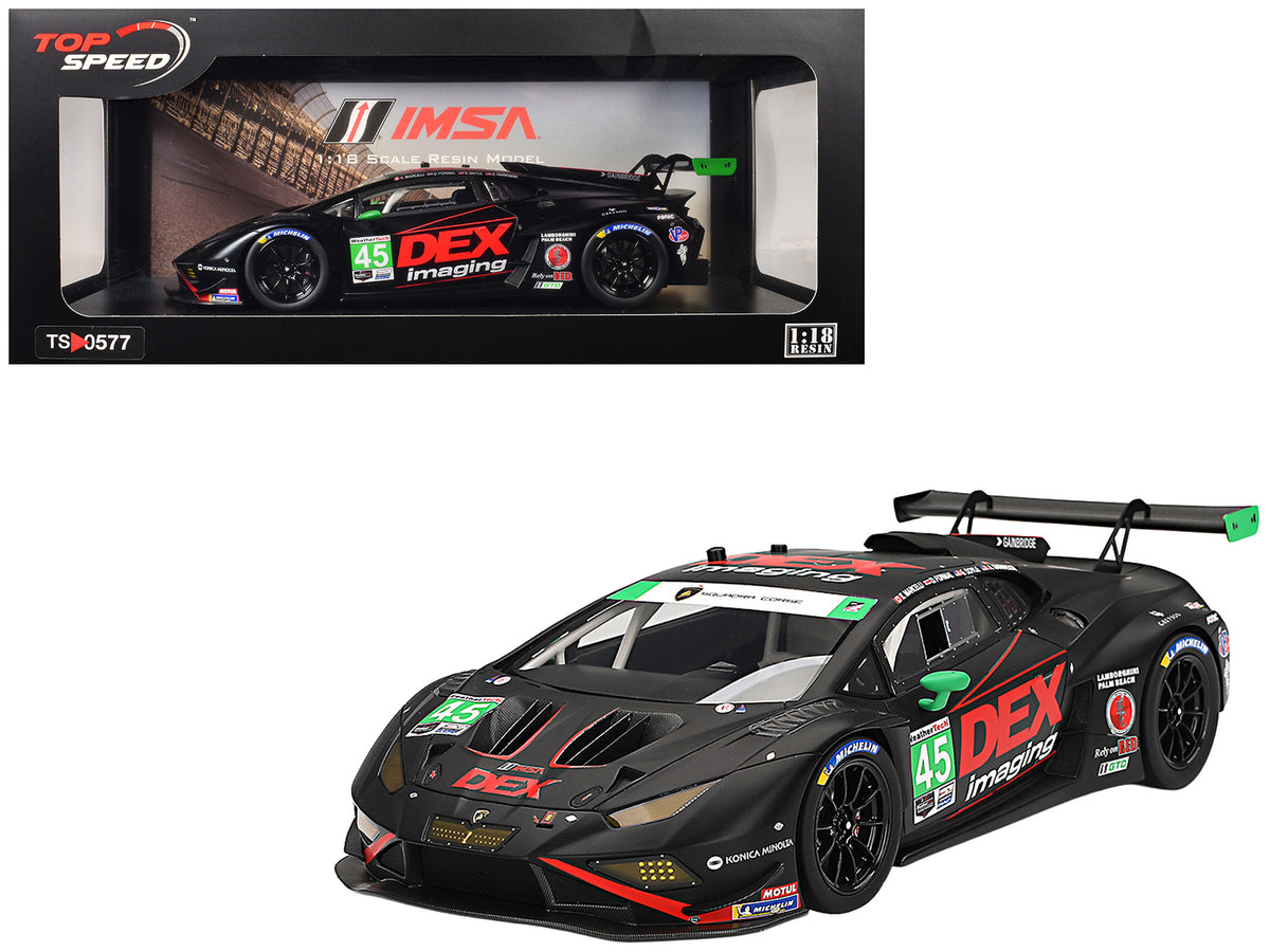 Lamborghini Huracan GT3 EVO2 #45 Graham Doyle - Danny Formal - Ashton Harrison - Kyle Marcelli 'Wayne Taylor Racing with Andretti' '24 Hours of Daytona' (2024) 1/18 Model Car by Top Speed