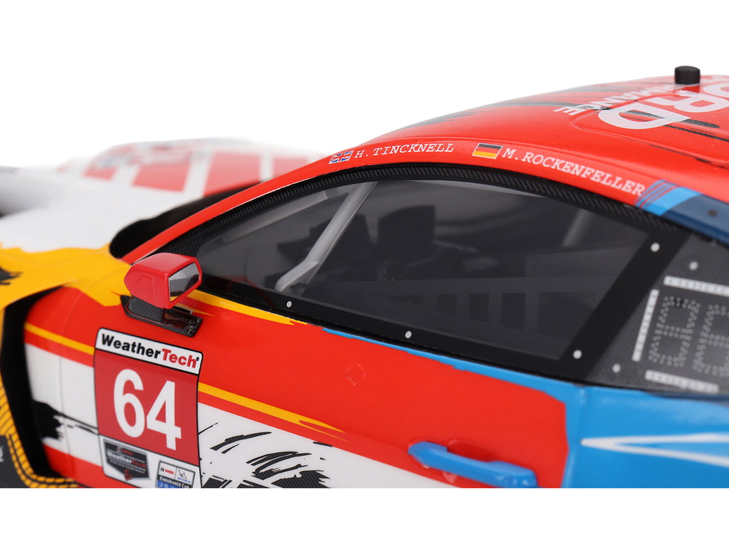 Ford Mustang GT3 #64 Mike Rockenfeller - Harry Tincknell 'Ford Multimatic Motorsports' 'Motul Course de Monterey - Laguna Seca' (2024) 1/18 Model Car by Top Speed