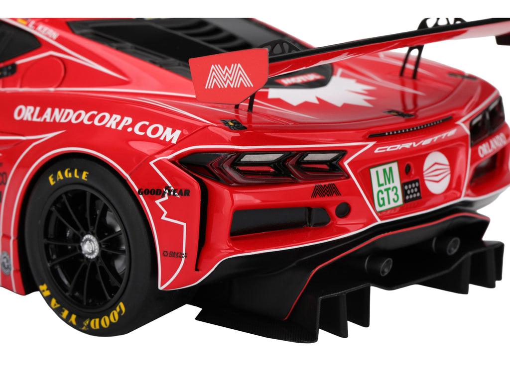 Chevrolet Corvette Z06 GT3.R #13 Matt Bell - Orey Fidani - Lars Kern 'AWA Racing' '24 Hours of Le Mans' (2025) 1/18 Model Car by Top Speed