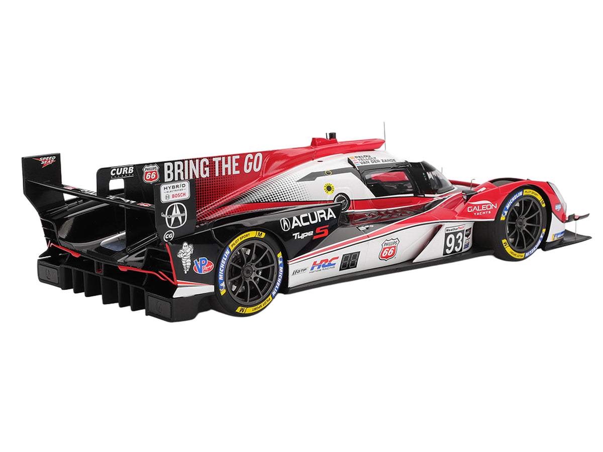 Acura ARX-06 #93 Alex Palou - Renger van der Zande - Nick Yelloly 'Acura Meyer Shank Racing' 3rd Place GTP IMSA '12 Hours of Sebring' (2025) 1/18 Model Car by Top Speed