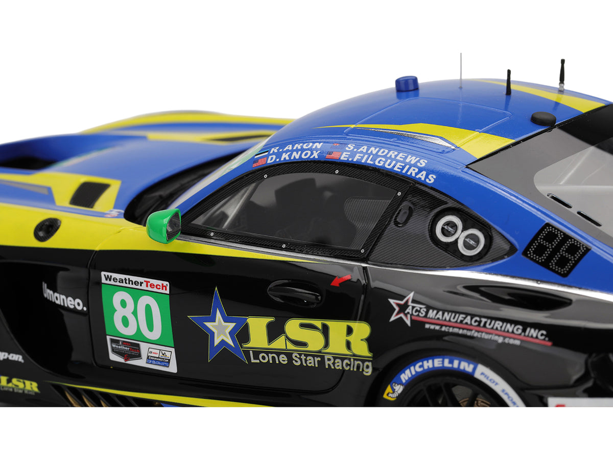 Mercedes-AMG GT3 EVO #80 Scott Andrews - Ralf Aron - Eric Filgueiras - Dan Knox 'Lone Star Racing' IMSA '24 Hours of Daytona' (2025) 1/18 Model Car by Top Speed