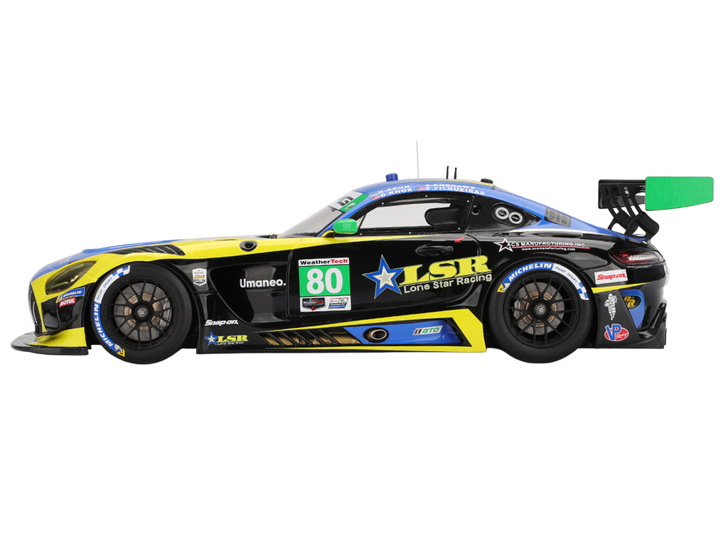 Mercedes-AMG GT3 EVO #80 Scott Andrews - Ralf Aron - Eric Filgueiras - Dan Knox 'Lone Star Racing' IMSA '24 Hours of Daytona' (2025) 1/18 Model Car by Top Speed