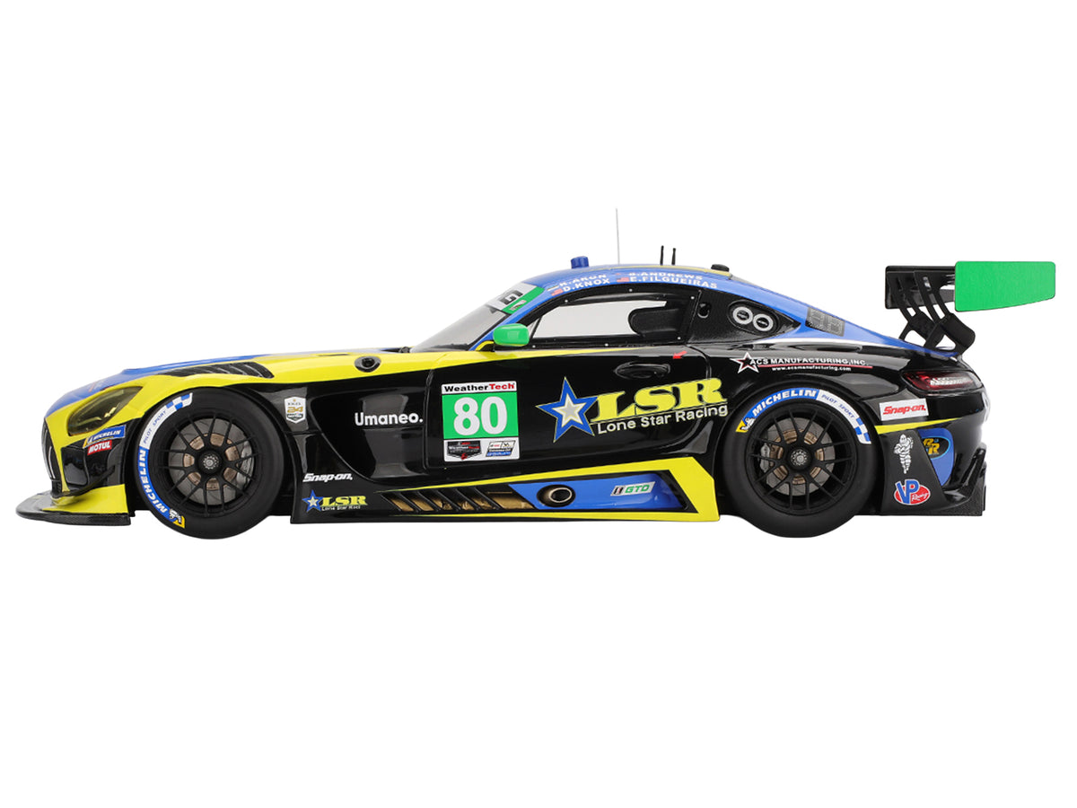 Mercedes-AMG GT3 EVO #80 Scott Andrews - Ralf Aron - Eric Filgueiras - Dan Knox 'Lone Star Racing' IMSA '24 Hours of Daytona' (2025) 1/18 Model Car by Top Speed