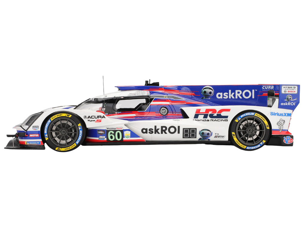 Acura ARX-06 GTP #60 Tom Blomqvist - Colin Braun - Scott Dixon - Felix Rosenqvist 'Acura Meyer Shank Racing with Curb-Agajanian' 2nd Place IMSA '24 Hours of Daytona' (2025) 1/18 Model Car by Top Speed