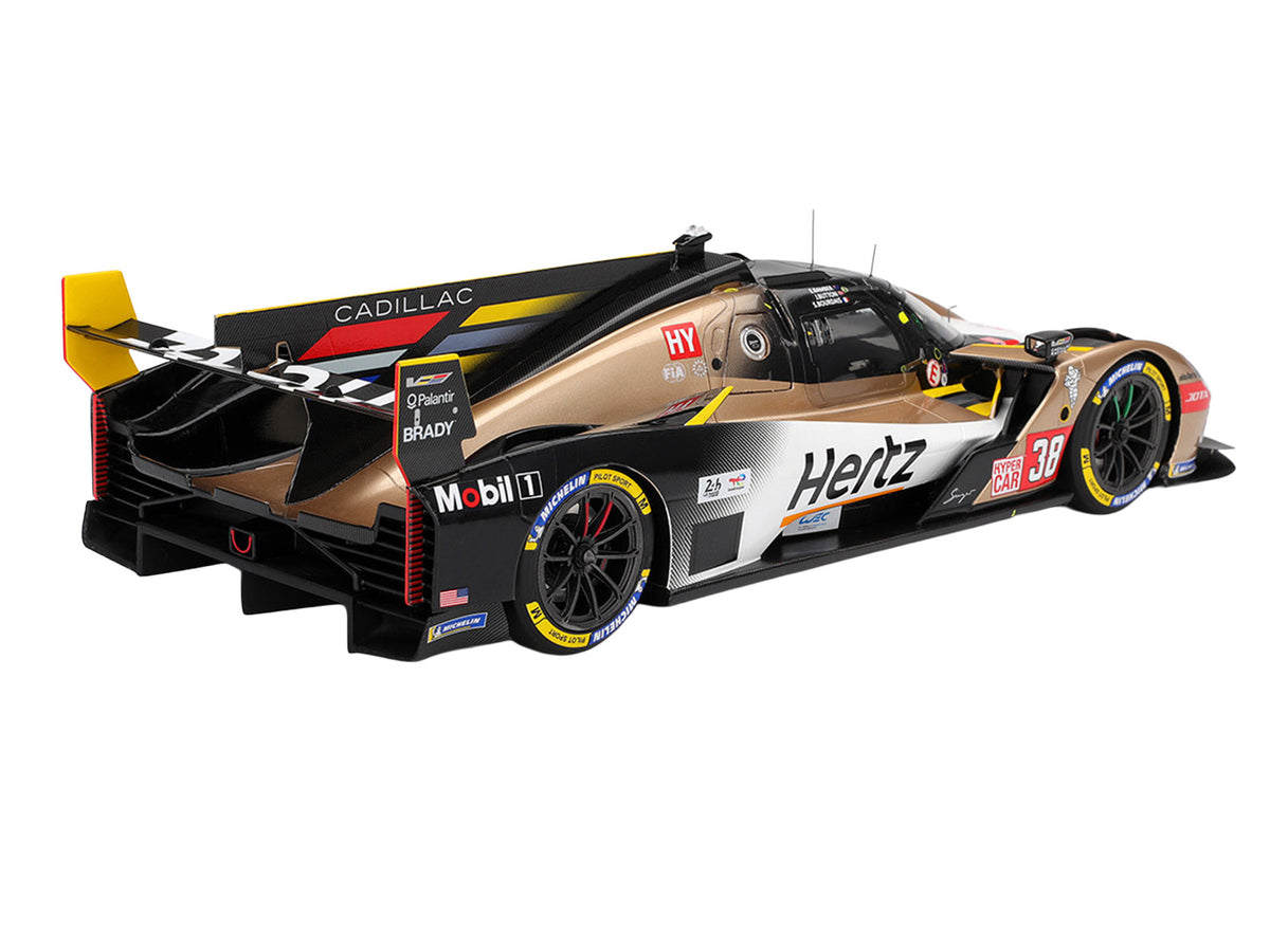 Cadillac V-Series.R #38 Earl Bamber - Sebastien Bourdais - Jenson Button 'Cadillac Hertz Team Jota' FIA WEC '24 Hours of Le Mans' (2025) 1/18 Model Car by Top Speed