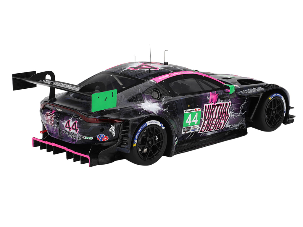 Aston Martin Vantage GT3 EVO #44 John Potter - Spencer Pumpelly - Marco Sorensen 'Magnus Racing' IMSA 'Six Hours of The Glen (Watkins Glen)' (2025) 1/18 Model Car by Top Speed