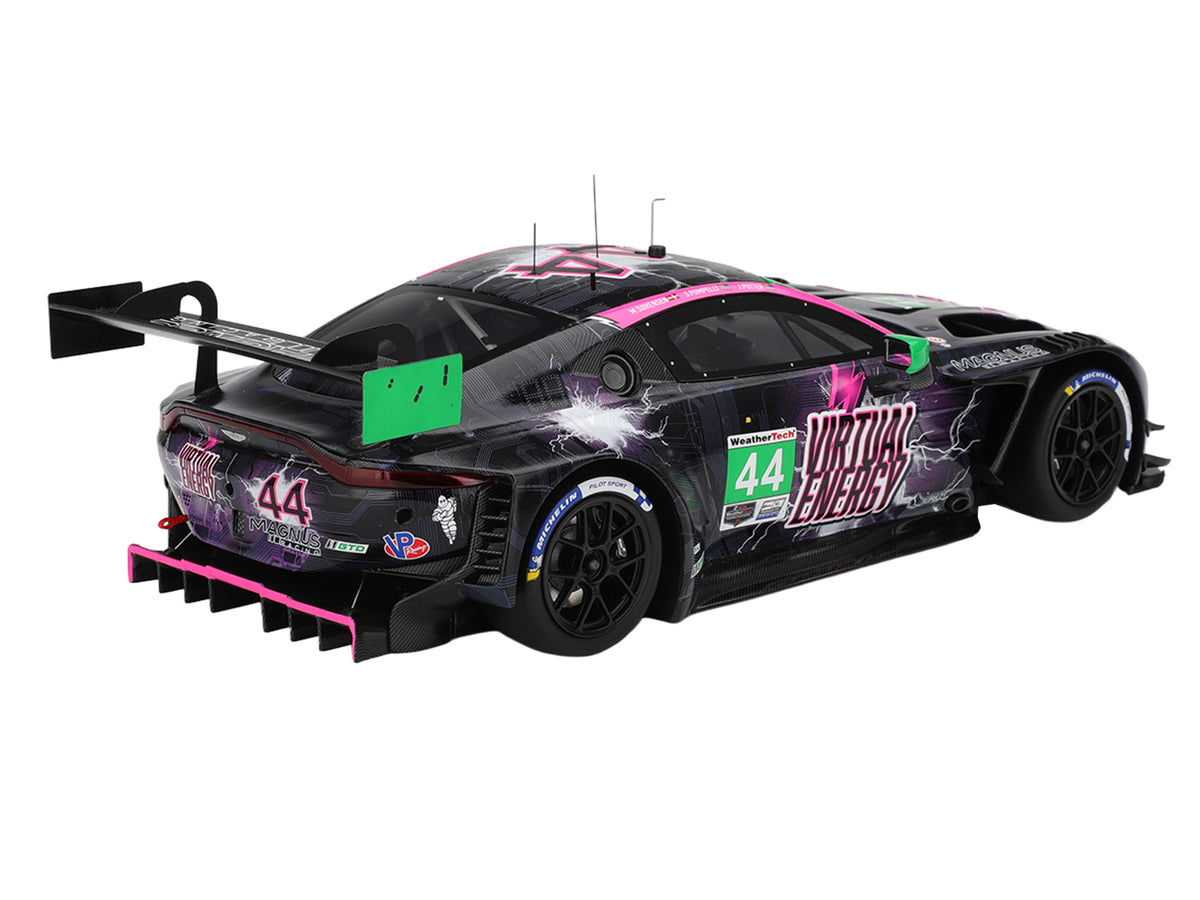 Aston Martin Vantage GT3 EVO #44 John Potter - Spencer Pumpelly - Marco Sorensen 'Magnus Racing' IMSA 'Six Hours of The Glen (Watkins Glen)' (2025) 1/18 Model Car by Top Speed