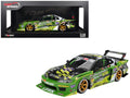 Nissan LB-Super Silhouette S15 SILVIA RHD (Right Hand Drive) #555 V2 Yukio Fausto 'Formula Drift Japan' (2024) 1/18 Model Car by Top Speed