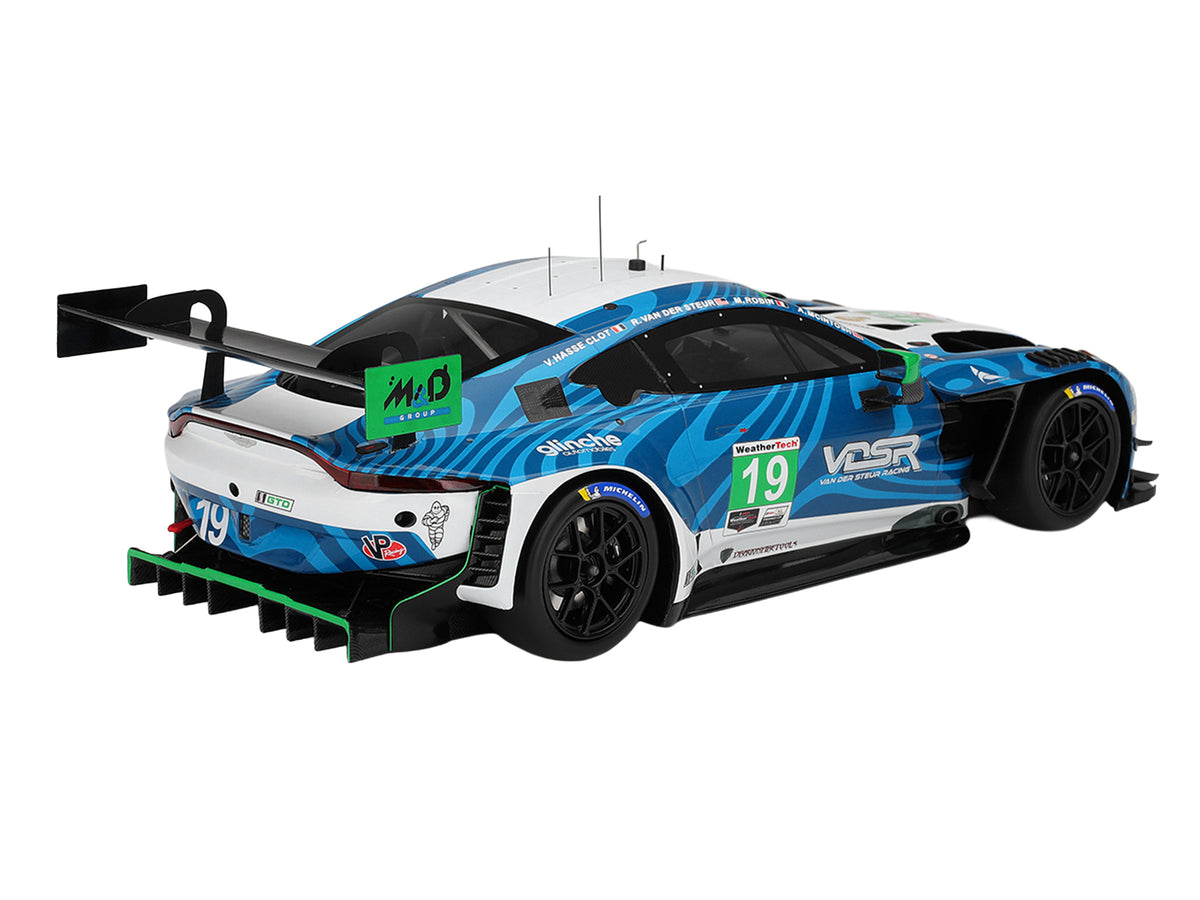Aston Martin Vantage GT3 EVO #19 Valentin Hasse-Clot - Anthony McIntosh - Maxime Robin - Rory van der Steur 'van der Steur Racing' IMSA '24 Hours of Daytona' (2025) 1/18 Model Car by Top Speed