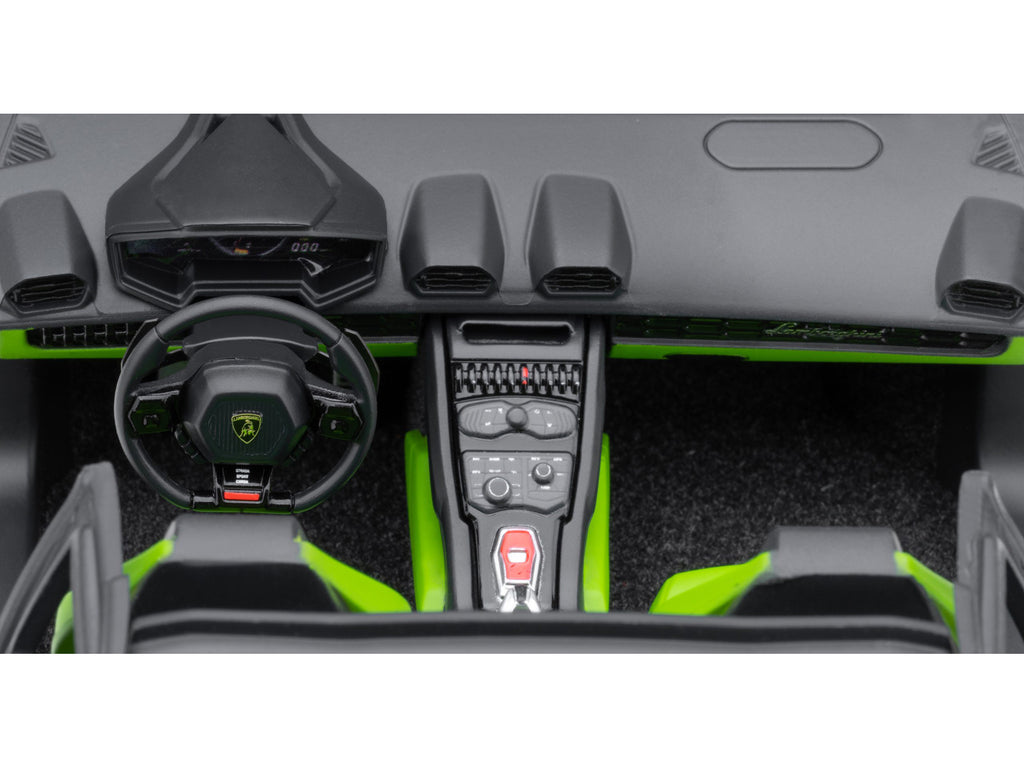 Lamborghini Huracan GT 'LB-Silhouette Works' Pearl Green Metallic with Black Top 1/18 Model Car by Autoart