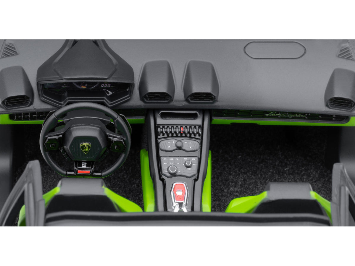 Lamborghini Huracan GT 'LB-Silhouette Works' Pearl Green Metallic with Black Top 1/18 Model Car by Autoart