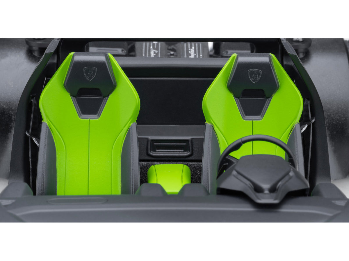 Lamborghini Huracan GT 'LB-Silhouette Works' Pearl Green Metallic with Black Top 1/18 Model Car by Autoart
