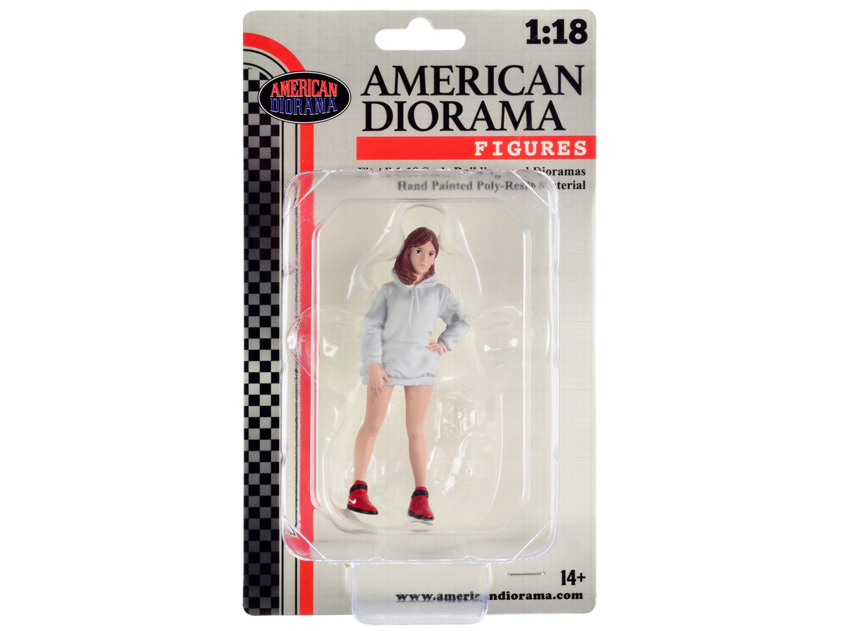'Hip Hop Girls' Figure 2 for 1/18 Scale Models by American Diorama