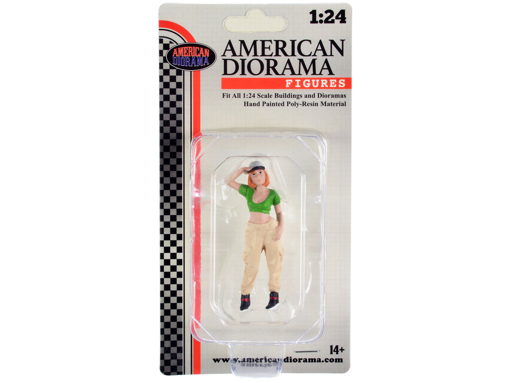'Hip Hop Girls' Figure 1 for 1/24 Scale Models by American Diorama