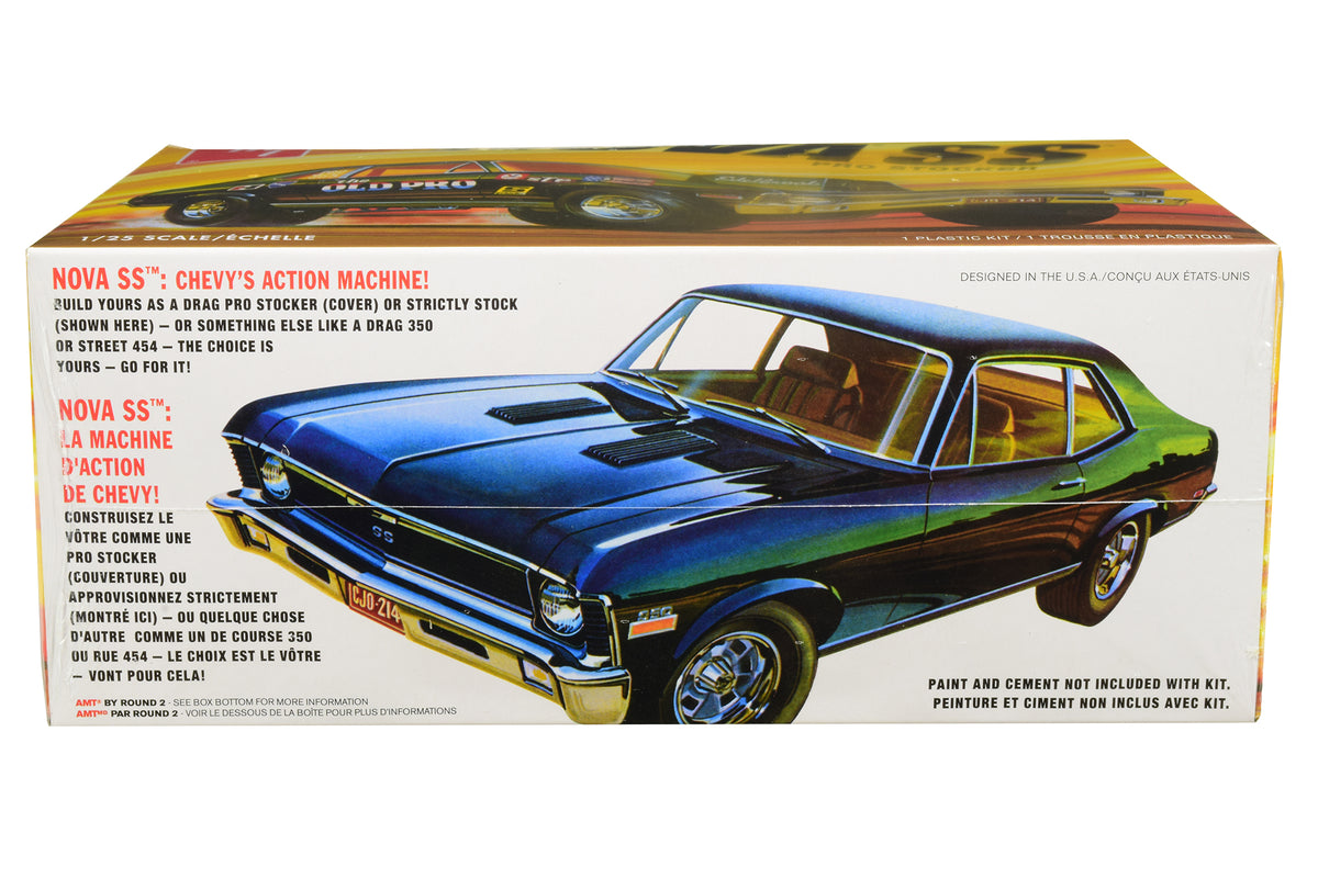 Skill 2 Model Kit 1972 Chevrolet Nova SS 'Pro Stocker' 1/25 Scale Model by AMT