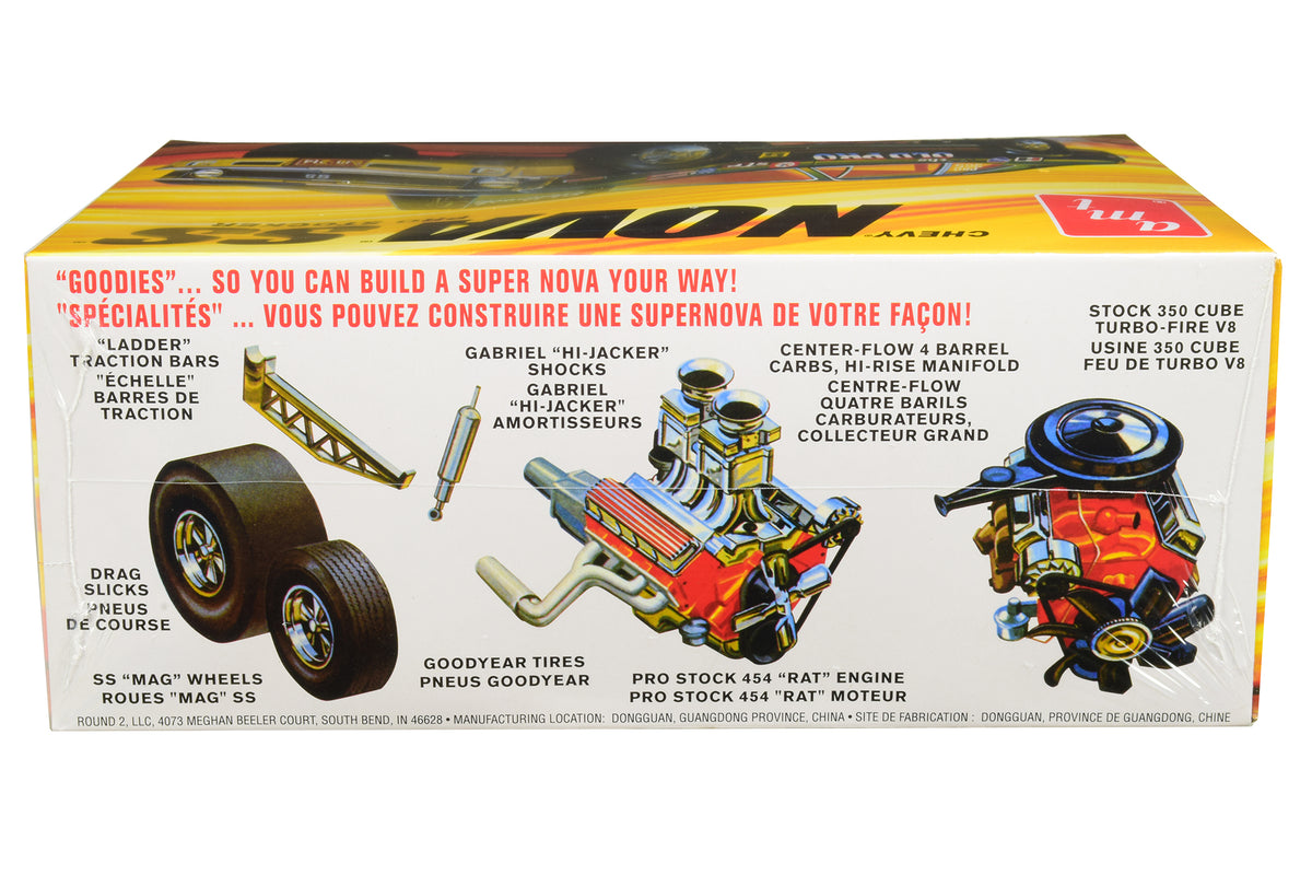 Skill 2 Model Kit 1972 Chevrolet Nova SS 'Pro Stocker' 1/25 Scale Model by AMT