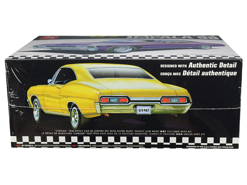 Skill 2 Model Kit 1967 Chevrolet Impala SS 1/25 Scale Model by AMT