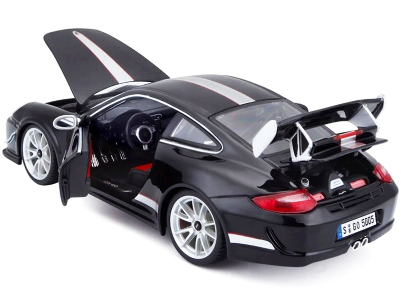 Porsche 911 GT3 RS 4.0 Black 1/18 Diecast Model Car by Bburago