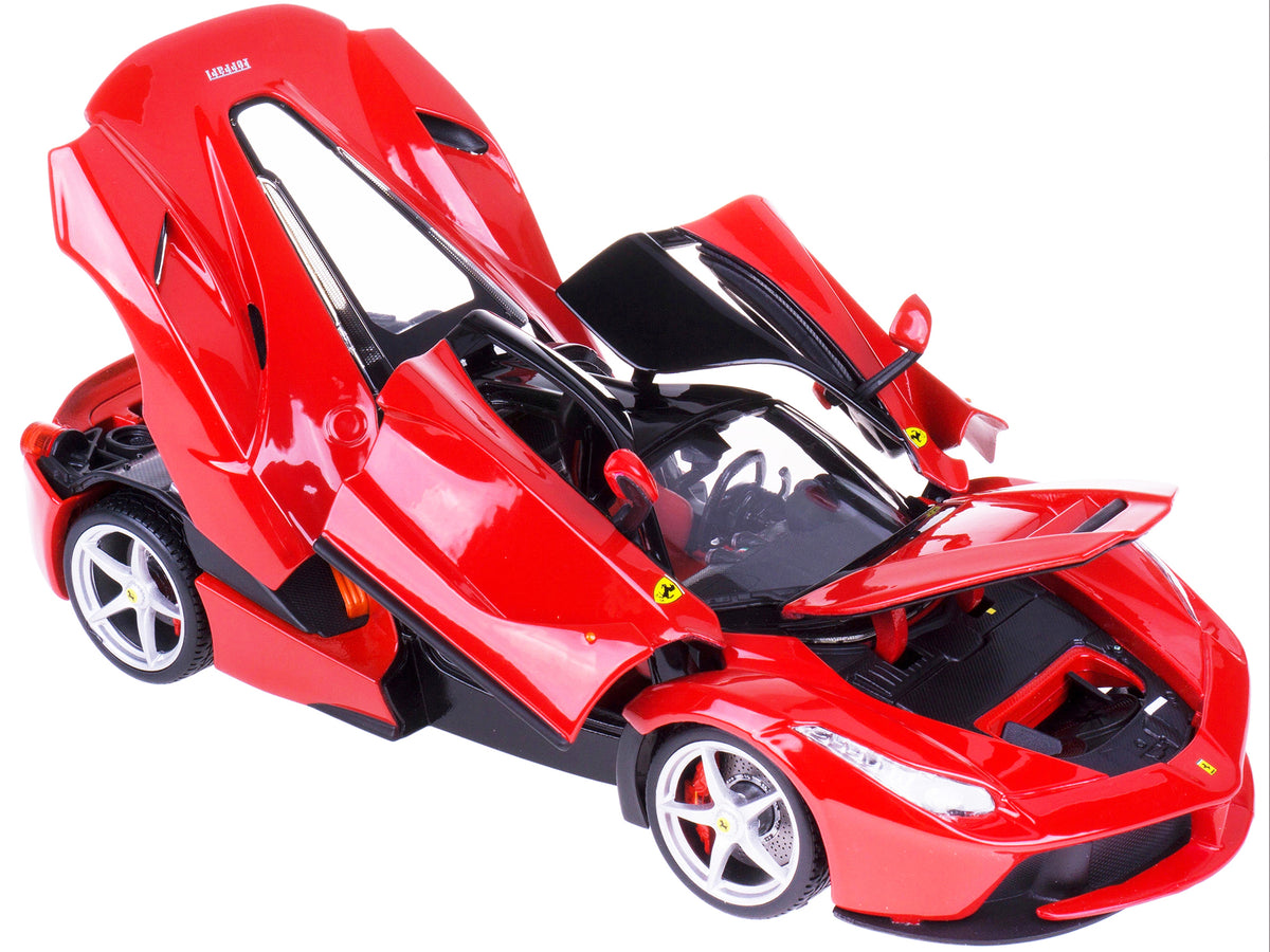 Ferrari LaFerrari F70 Red with Black Top 'Signature Series' 1/18 Diecast Model Car by Bburago