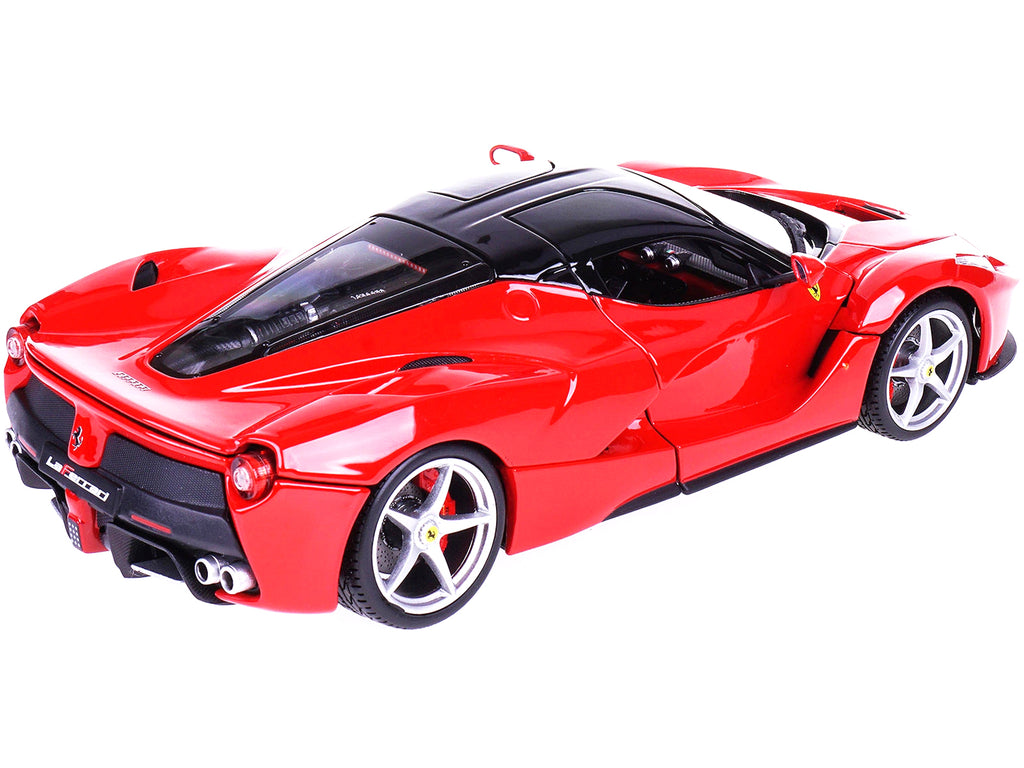 Ferrari LaFerrari F70 Red with Black Top 'Signature Series' 1/18 Diecast Model Car by Bburago