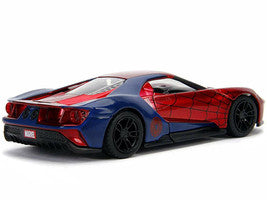 2017 Ford GT 'Spider-Man' Theme 'Marvel' Series 1/32 Diecast Model Car by Jada