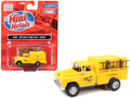 1955 Chevrolet Utility Truck Yellow 'Song Co. Refrigeration and Heating' 1/87 (HO) Scale Model by Classic Metal Works