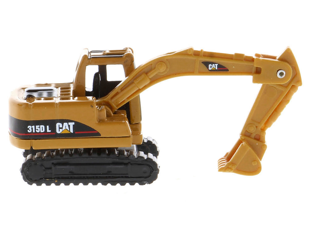 CAT Caterpillar 315D L Excavator Yellow 'Micro-Constructor' Series Diecast Model by Diecast Masters